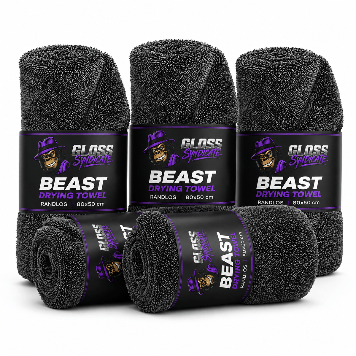 Beast Drying Towel - Drying towel 1200 GSM 80x50cm