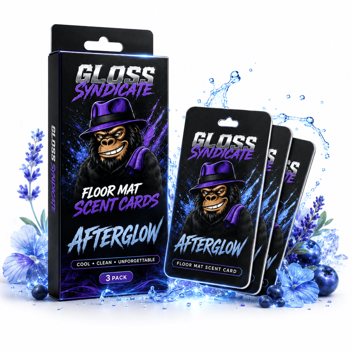 Car Parfum Scent Cards 3er Set