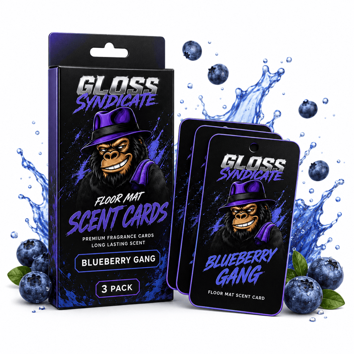 Car Parfum Scent Cards 3er Set