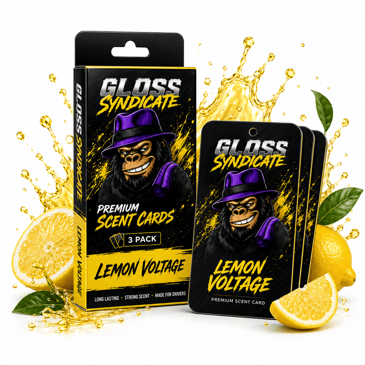Car Parfum Scent Cards 3er Set