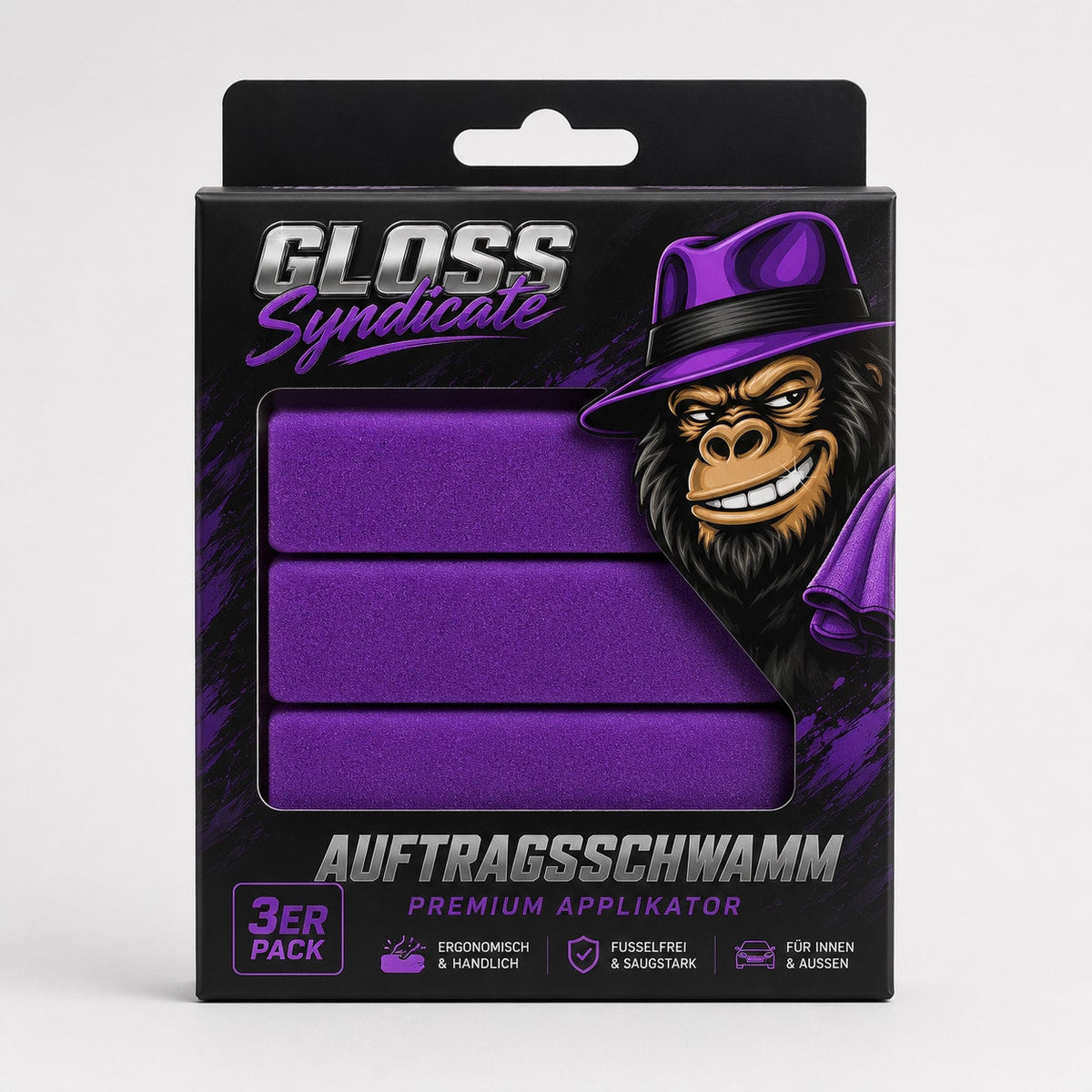 Auftragsschwamm 3er Packung