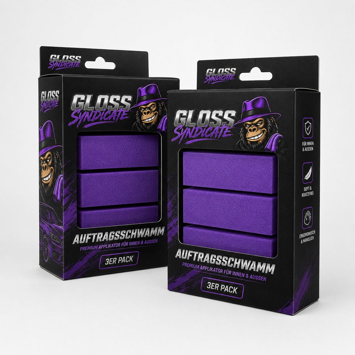 Auftragsschwamm 3er Packung