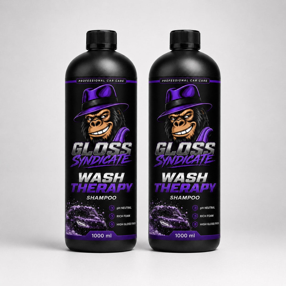 Wash Therapy Pure - Shampoo 500ml, 1000ml