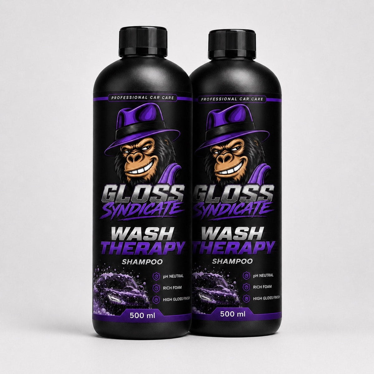 Wash Therapy Pure - Shampoo 500ml, 1000ml