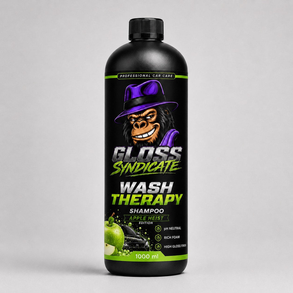 Wash Therapy Apple Heist - Shampoo 500ml, 1000ml
