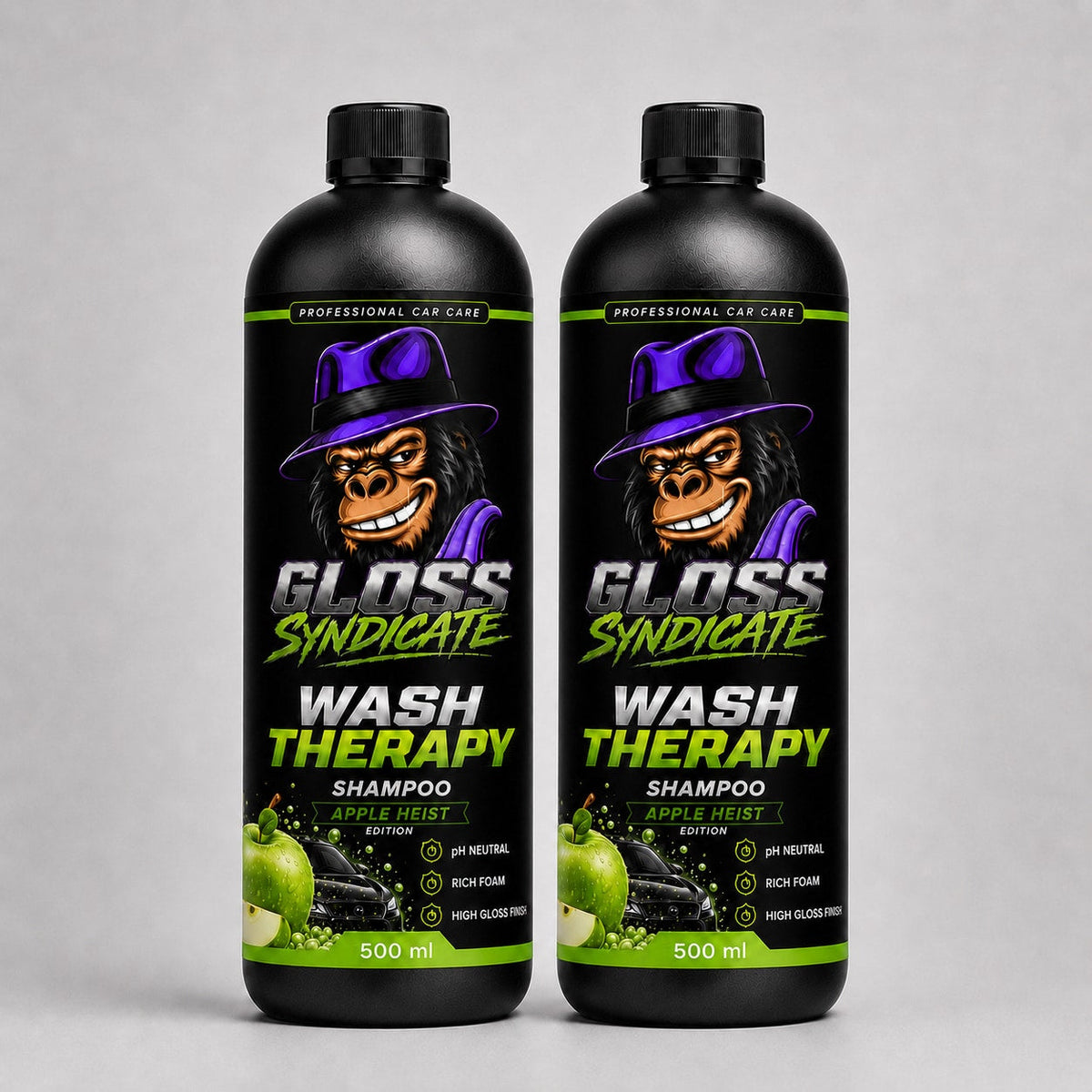 Wash Therapy Apple Heist - Shampoo 500ml, 1000ml