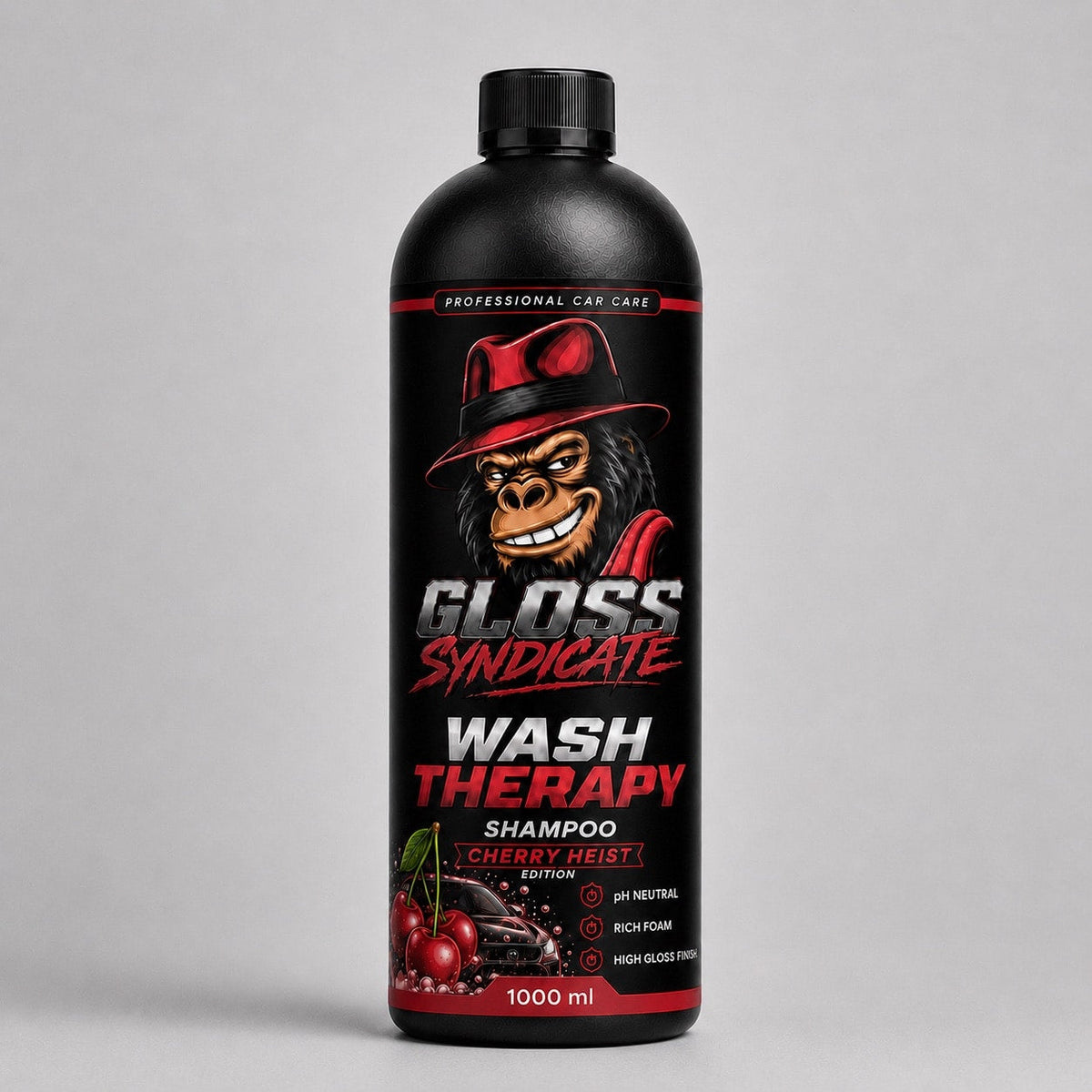 Wash Therapy Cherry Heist - Cherry Heist Shampoo 500ml, 1000ml