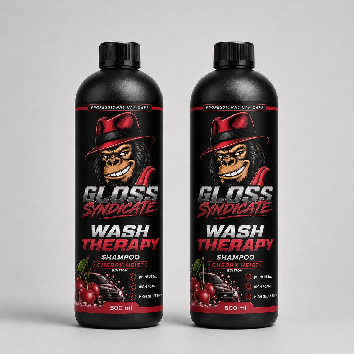 Wash Therapy Cherry Heist - Cherry Heist Shampoo 500ml, 1000ml